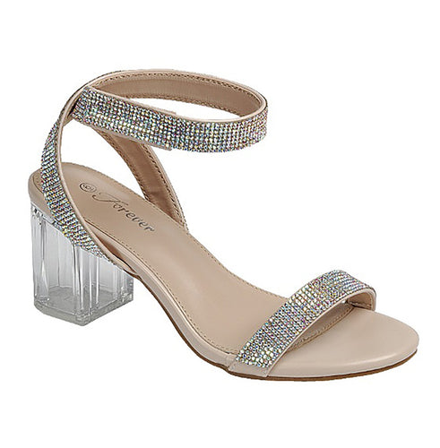 Notary Clear/Nude High Heel