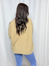 Heavy Knit Taupe Cardigan