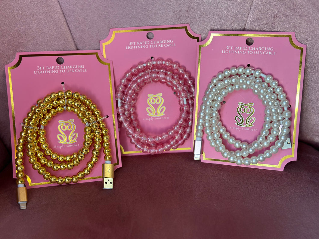 Beaded Phone Charger