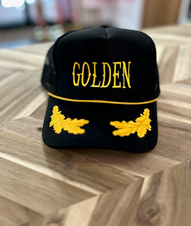 GOLDEN Embroidered Trucker Hat