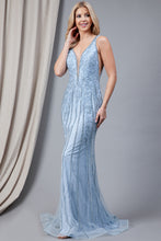 Diamonds and Lace Dress W Deep V