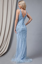 Diamonds and Lace Dress W Deep V