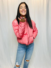 Just Peachy Puffer Jacket