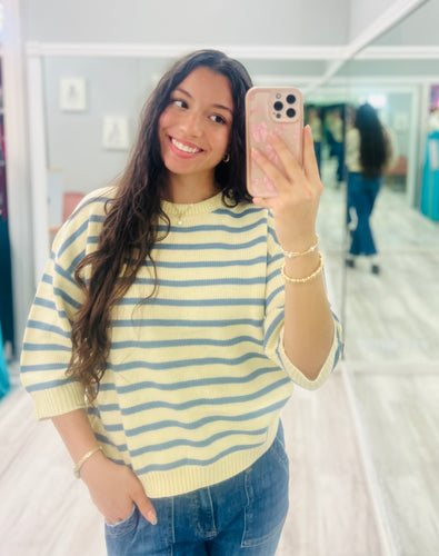 Bluebell Butter Sweater