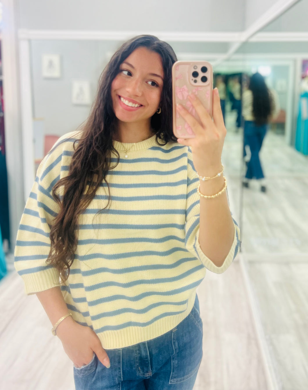 Bluebell Butter Sweater