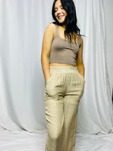 Tan Linen Trousers