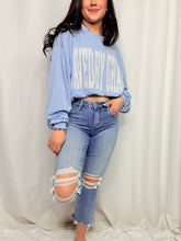 Distressed Kick Flare Jeans