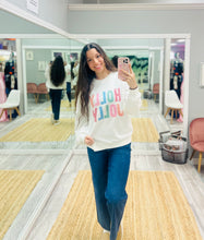Gingham Holly Jolly Sweatshirt