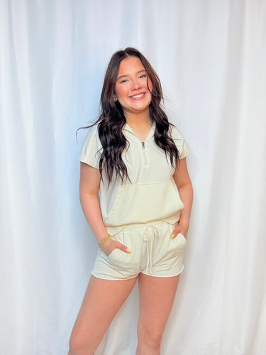 Buttery Soft Front Tie Short Set
