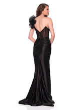 Black Diamond One Shoulder Dress