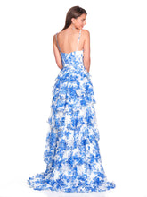 Black & White Tiered Lace Dress