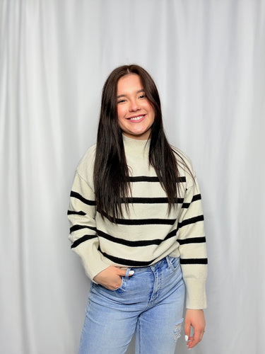 Allison Striped Sweater