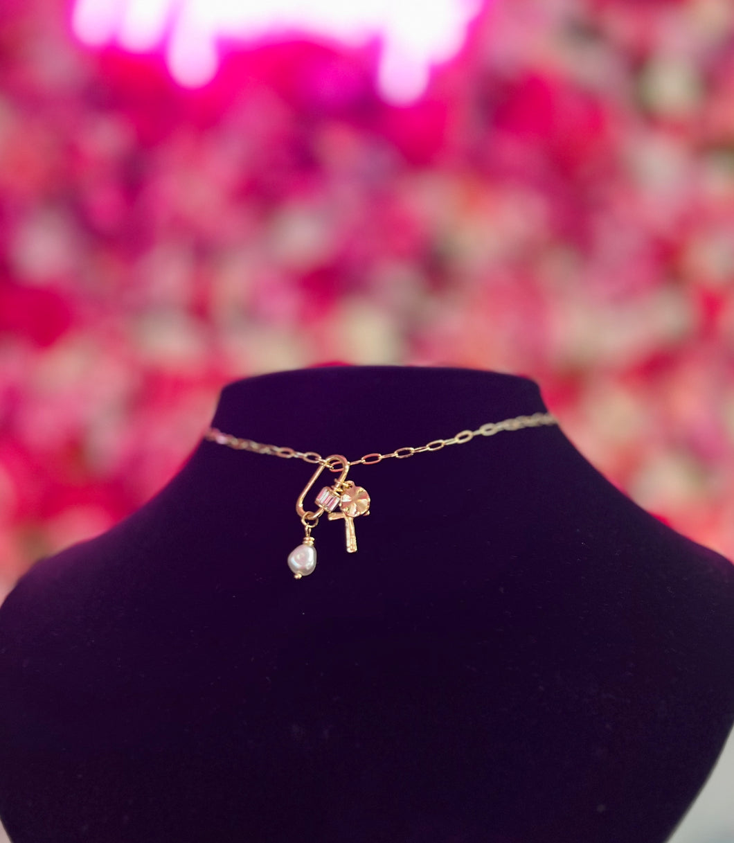 Cross Charm Necklace