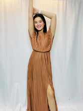 Autumn Pleated Dress