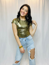 Glamorous in Gold Top