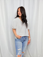 Flowy Puff Sleeve Blouse