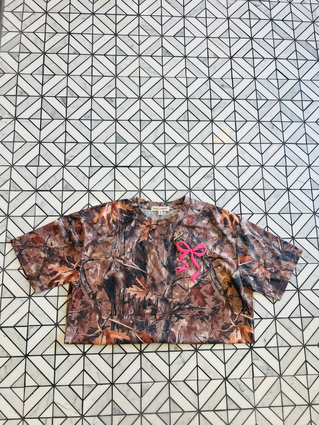Camo Bow Tee