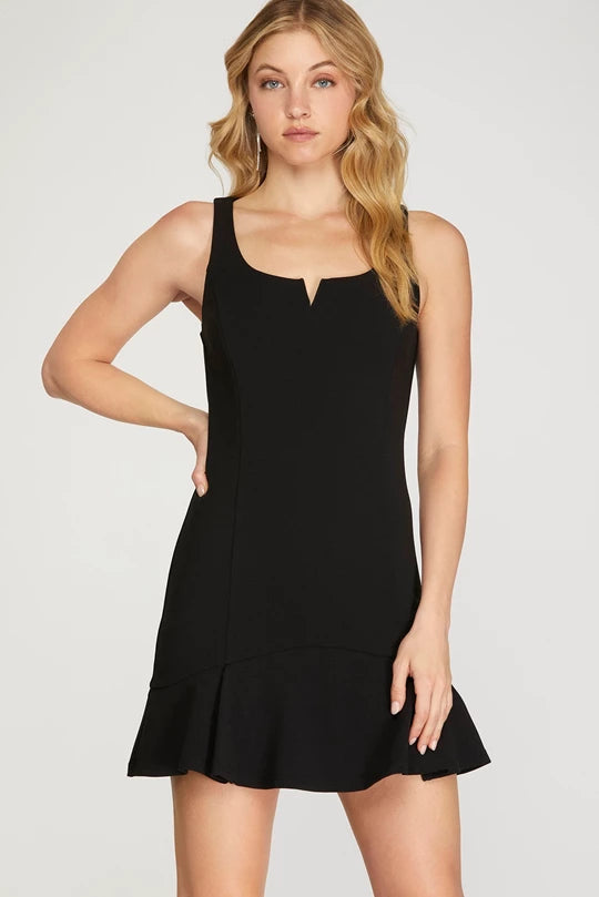 black pleated mini dress Black Pleated Mini Dress – Moments to Remember
