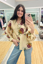 Christy Floral Long Sleeve Blouse