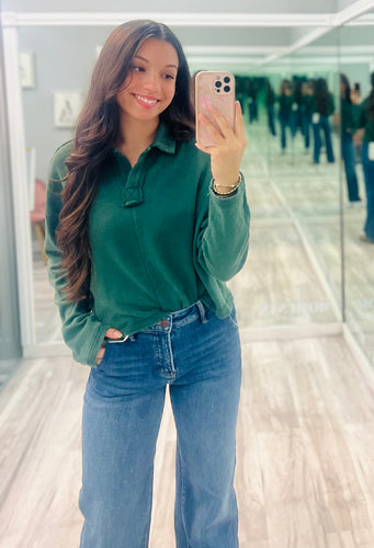 Evergreen Escape Sweater