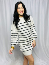 Striped Perfection Sweater Dress
