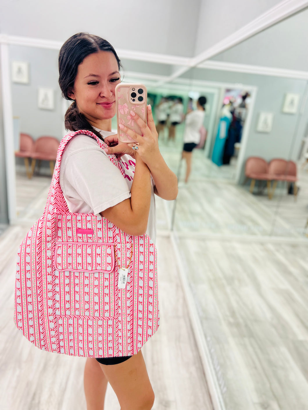 Bow Blossom Duffle