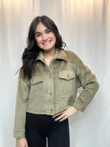 Fall cropped jacket