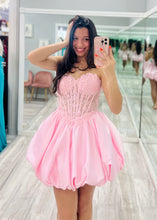 Floral Corset Bubble Dress