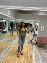 Mid Rise Kick Flare Jean