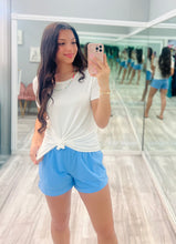 Blue Skies Cuffed Shorts