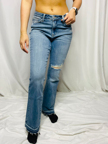 Release Hem bootcut Jeans