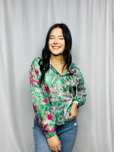 Waterproof Tropical Pullover