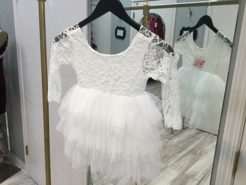 Lace and Tulle Toddlers Dress