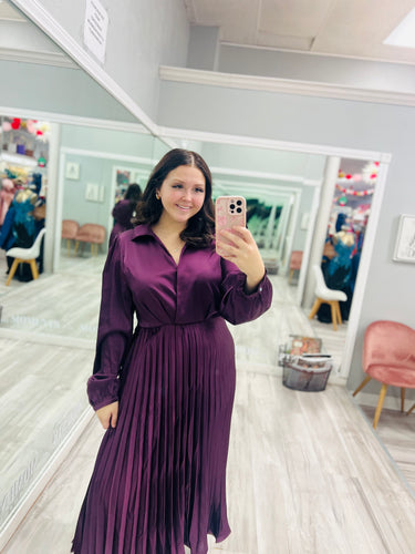 Plum Perfection Dress