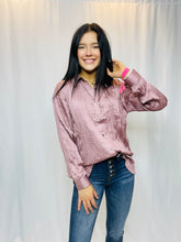 Satin Crinkle Blouse