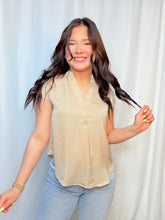 Rachel Button Down Tee