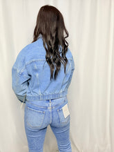 Denim Scrunch Back Jacket