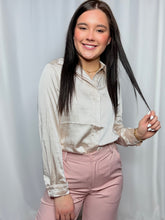 Ballet Slipper Button Down
