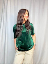 Pleated Green Top