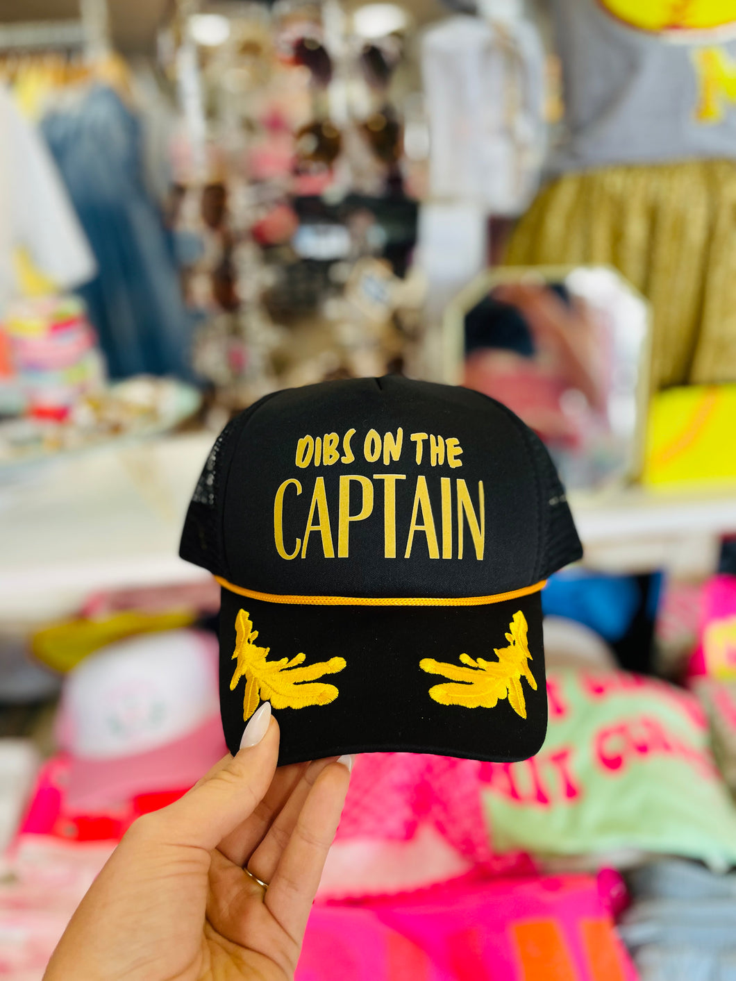 Dibs On the Captain Trucker