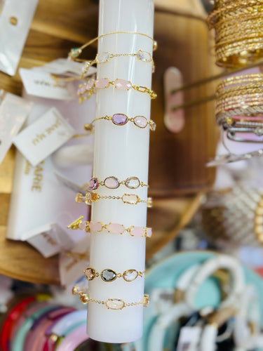 Jane Marie Gem Stone Bracelets