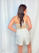 High Rise Pleated Shorts