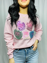 Sequin Heart Sweatshirt