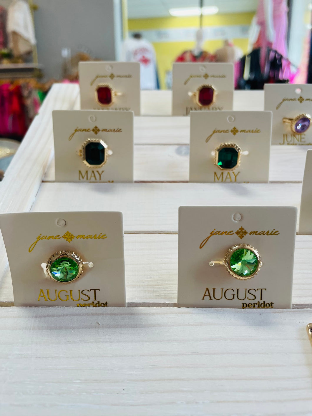 Birthstone Rings