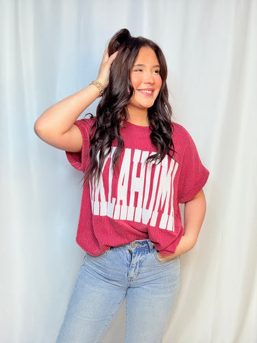 Ribbed Oklahoma Tee
