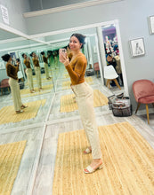 Floral Textured Wide Leg Pants Bob