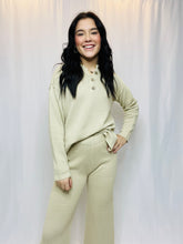 Cozy Waffle Knit Set Bottoms