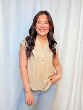 Rachel Button Down Tee