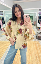 Christy Floral Long Sleeve Blouse