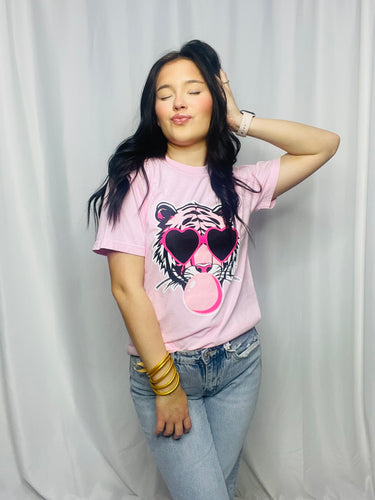 Pink Tiger Bubble Gum Tee